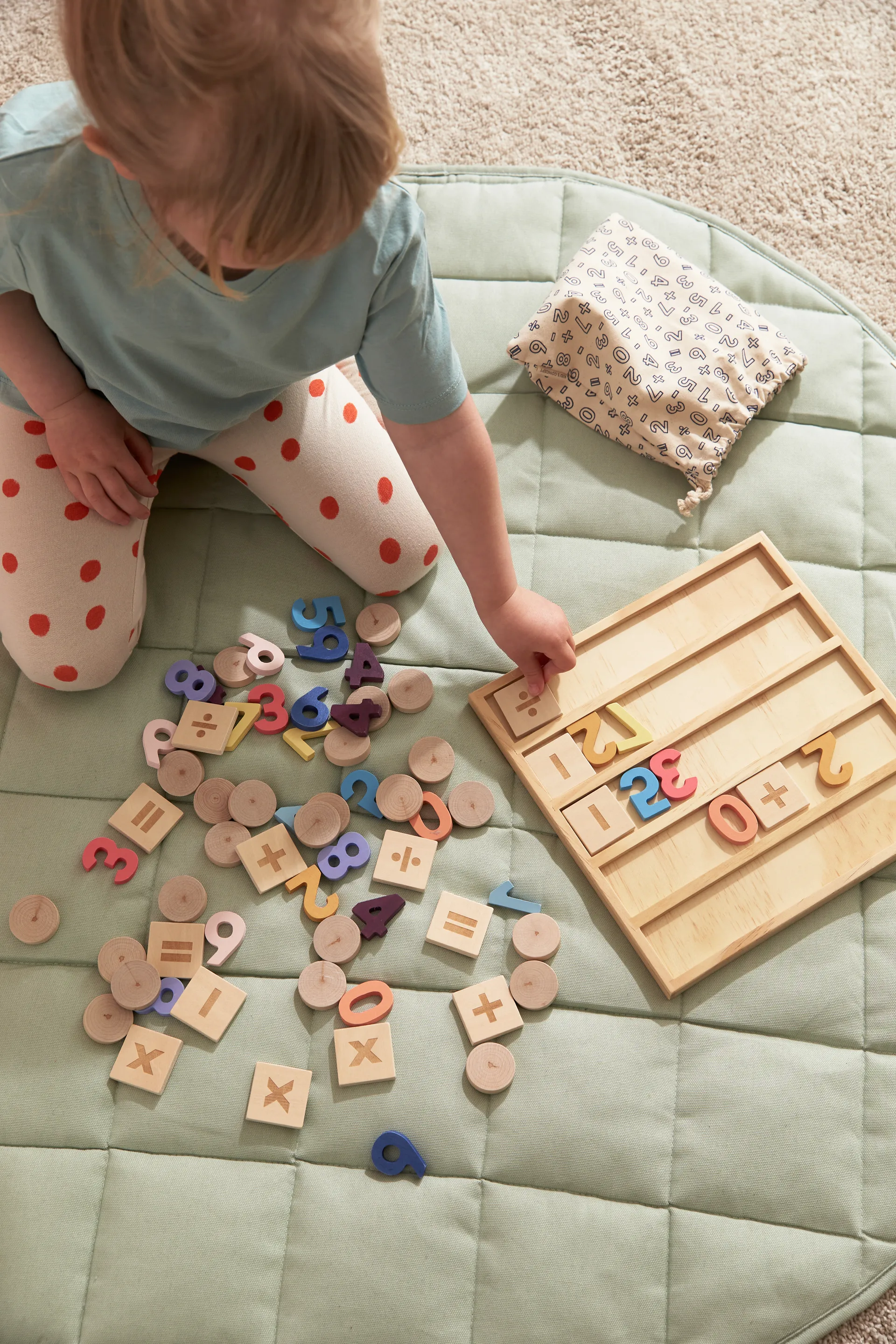 Kid's Base speelkleed, Lichtgroen Kid's Concept