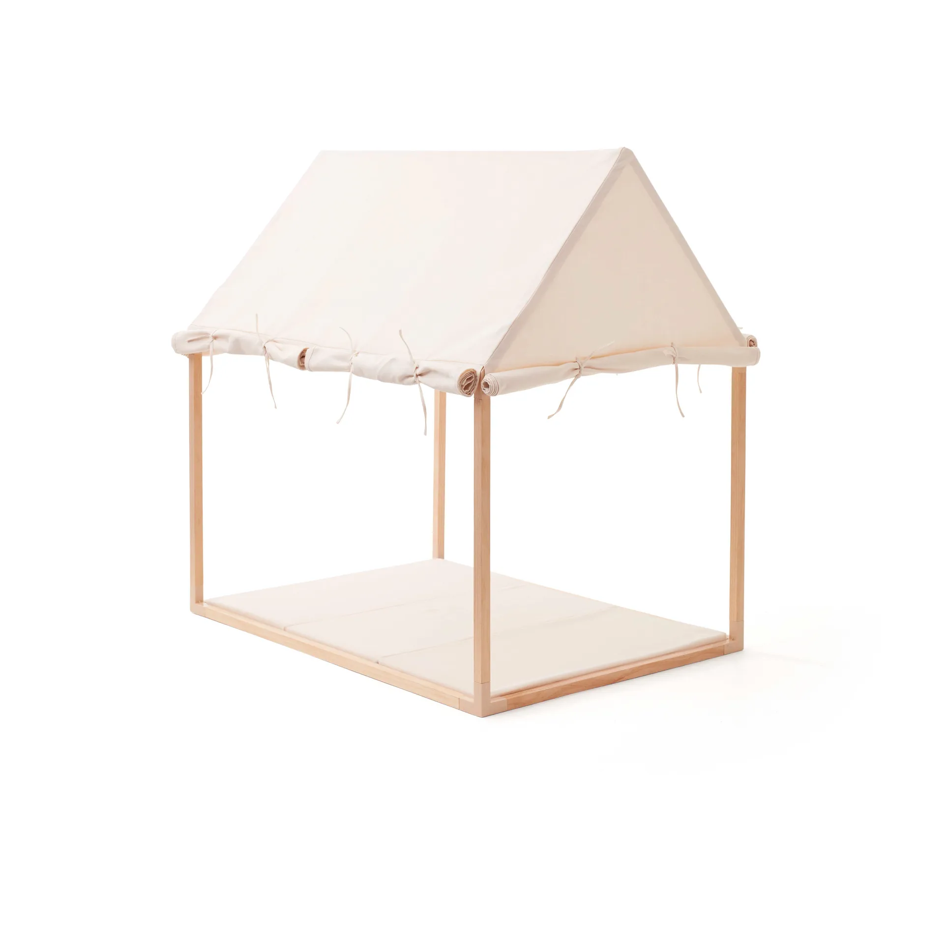 Kid's Base tent speelhuisje, Natuurwit Kid's Concept