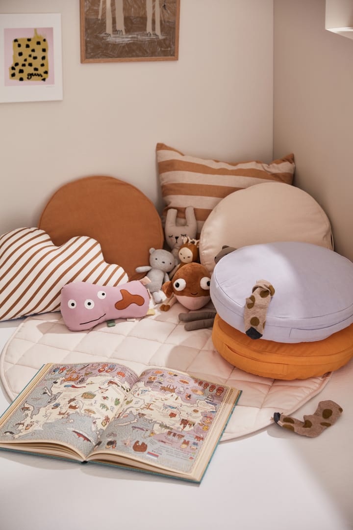 Kid's Base vloerkussen 40x40 cm, Natuurwit Kid's Concept