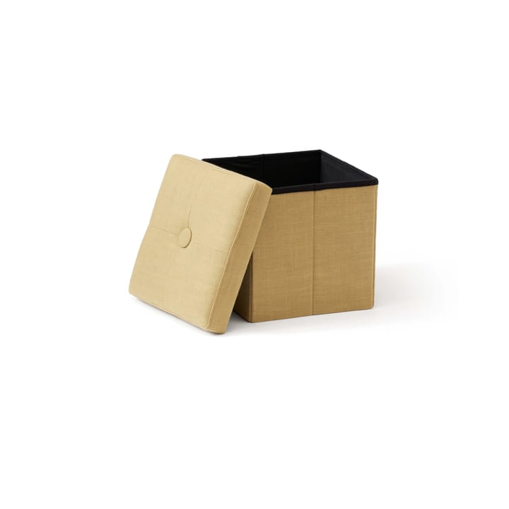Kid's Base zitpoef met opbergruimte, Geel Kid's Concept