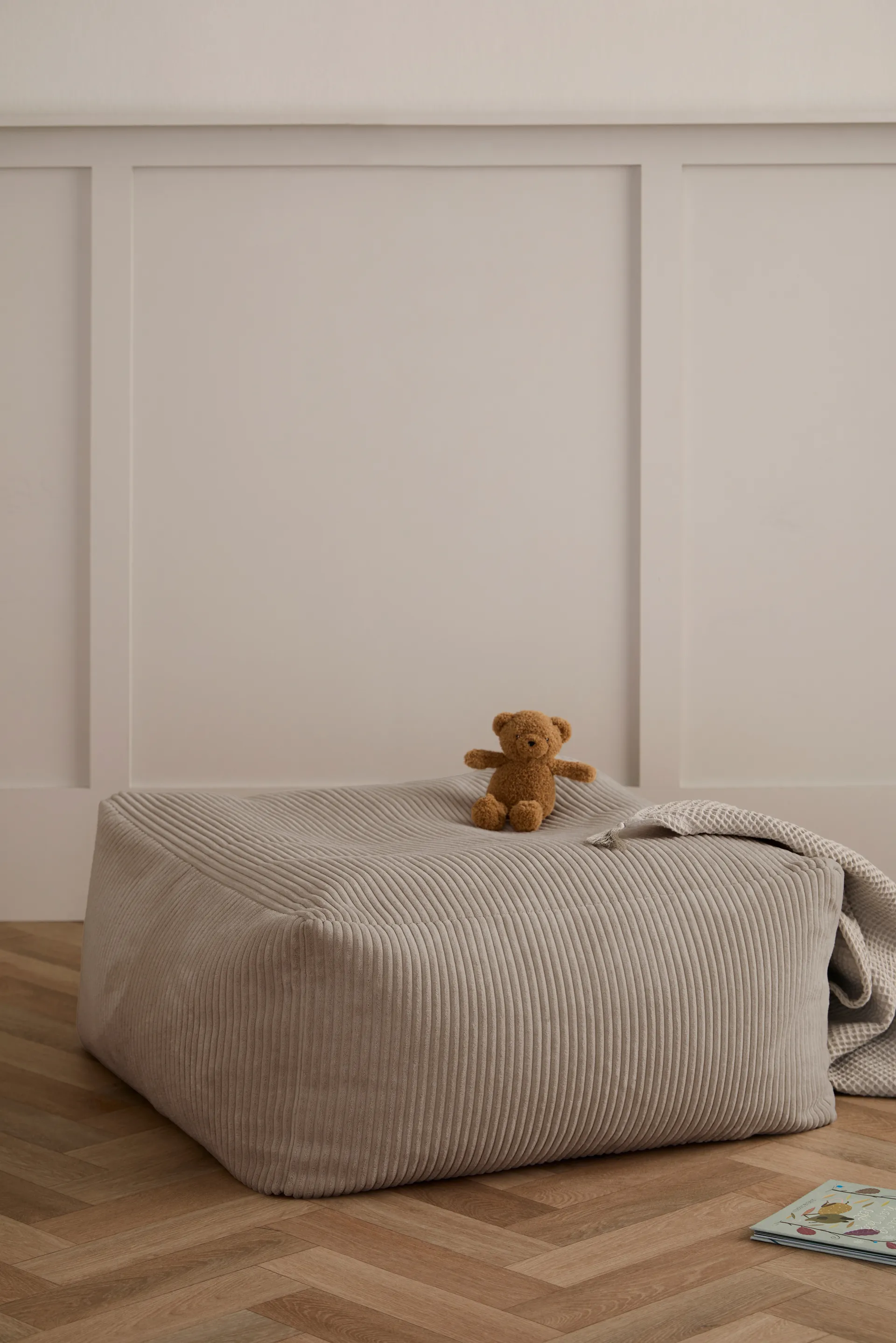 Kid's Base zitzak 85x85x34 cm, Bruin Kid's Concept