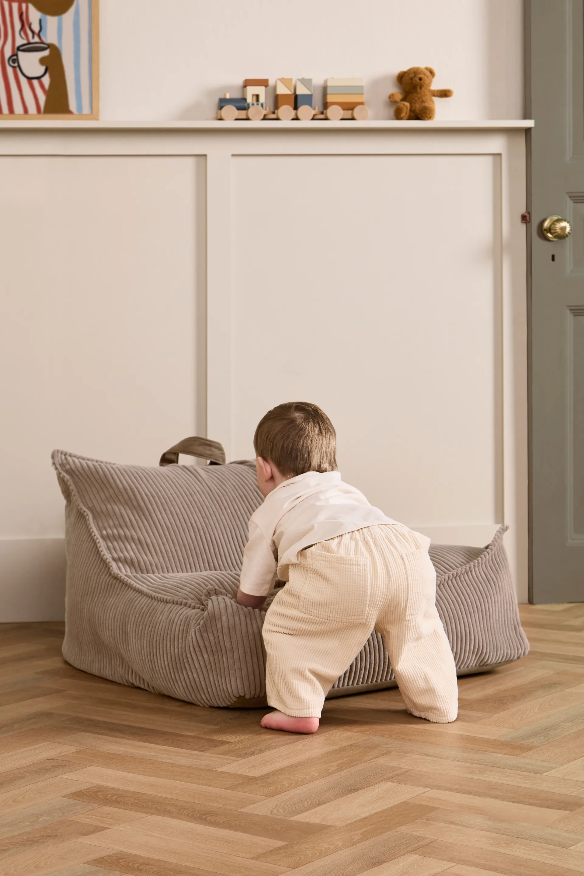 Kid's Base zitzak, Bruin Kid's Concept