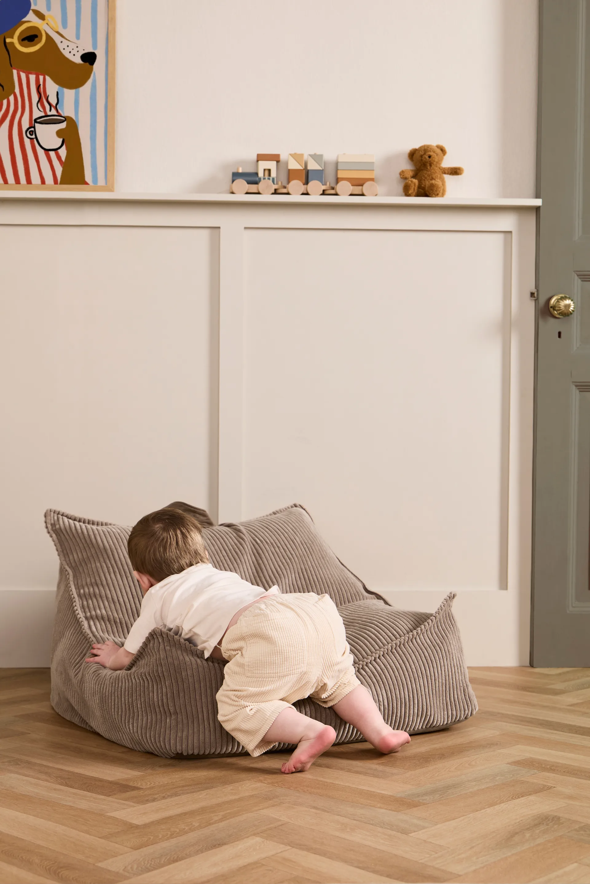 Kid's Base zitzak, Bruin Kid's Concept