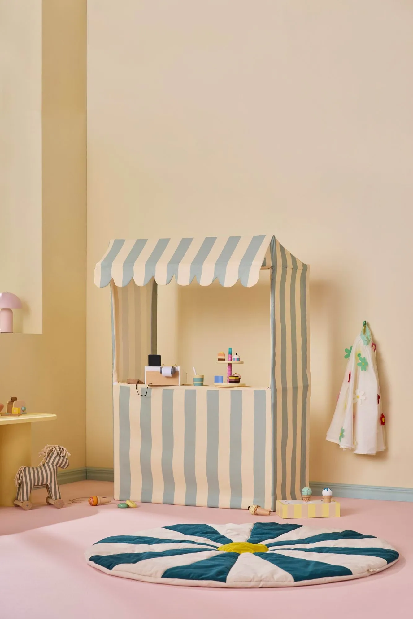 Kid's Concept marktkraam, Groenblauw Kid's Concept