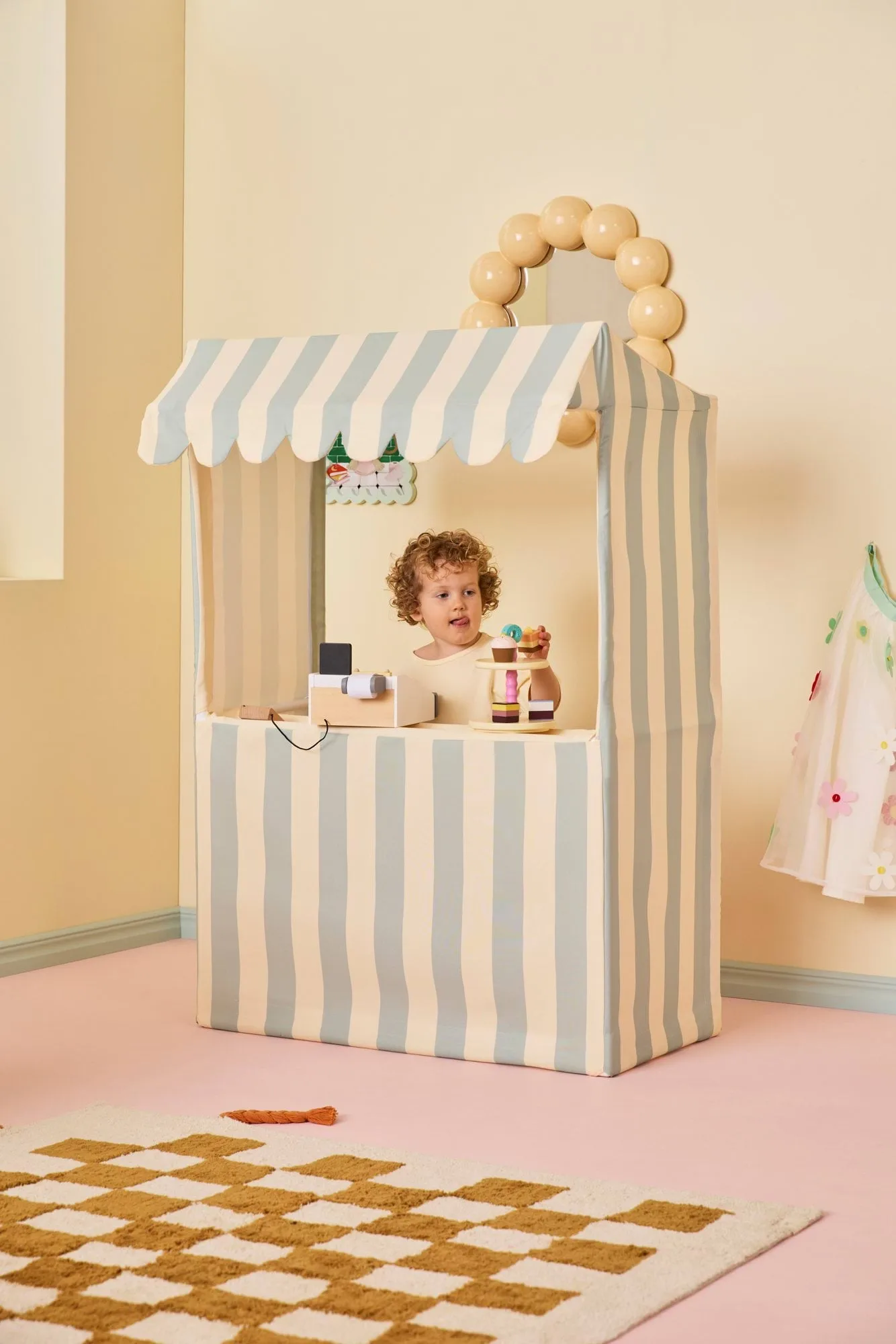 Kid's Concept marktkraam, Groenblauw Kid's Concept