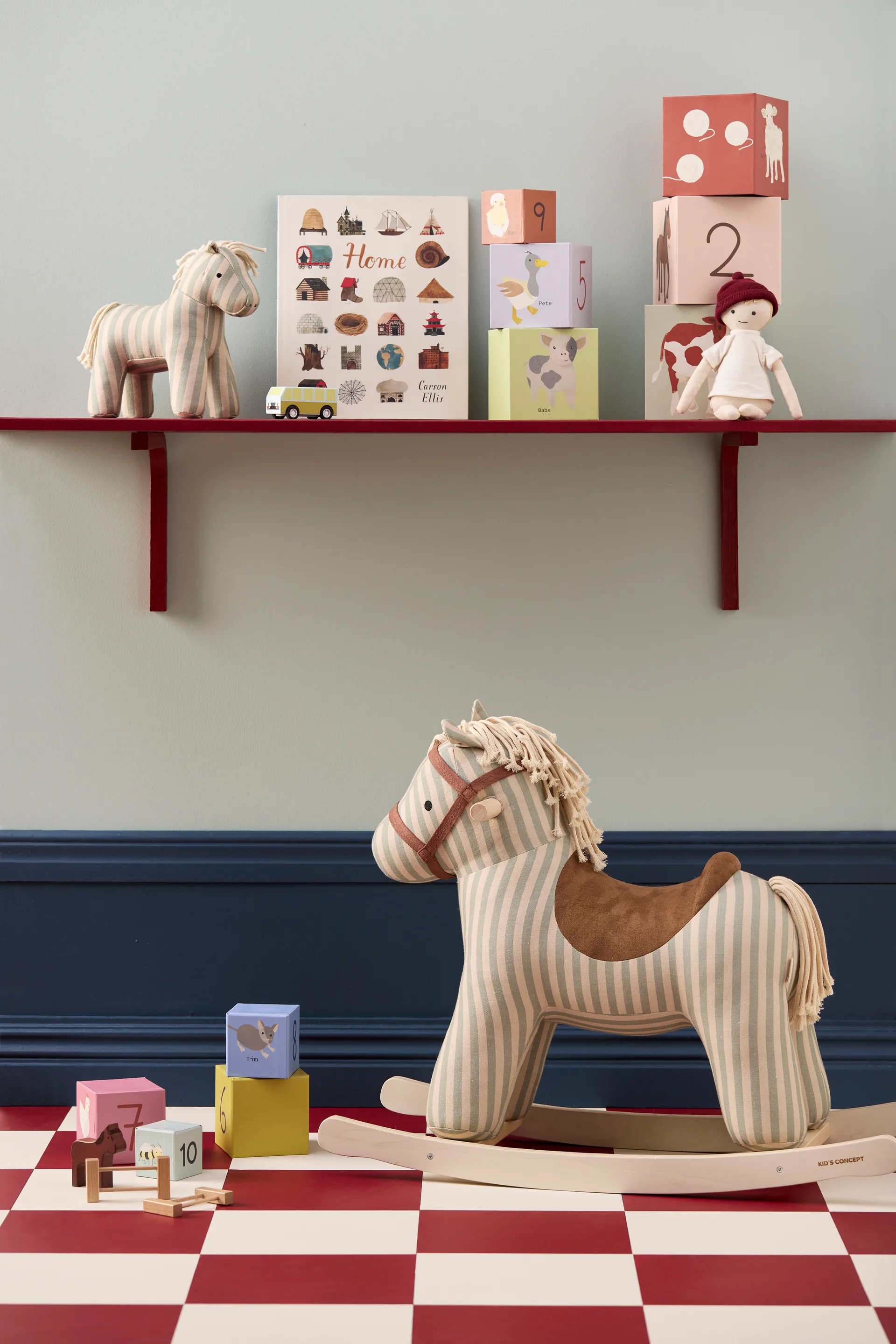 Kid's Concept schommelpaard, Sam Kid's Concept