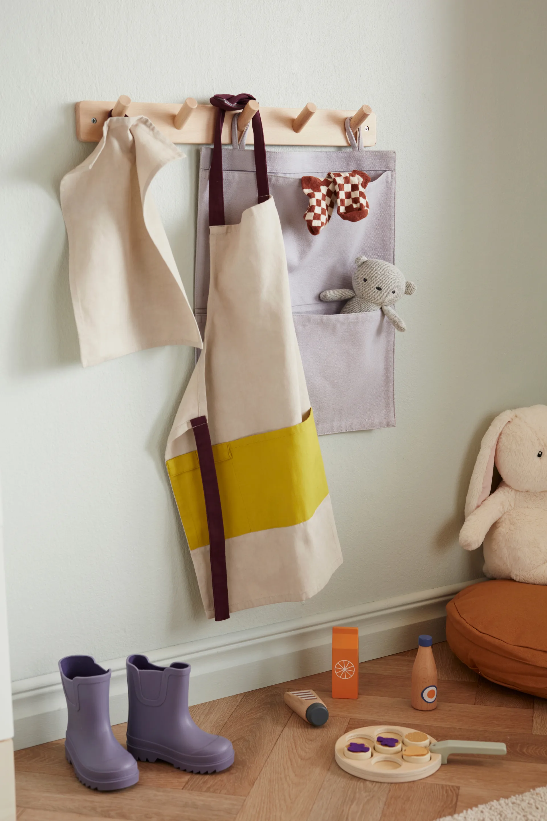 Kid's Hub schort set, Grijs Kid's Concept