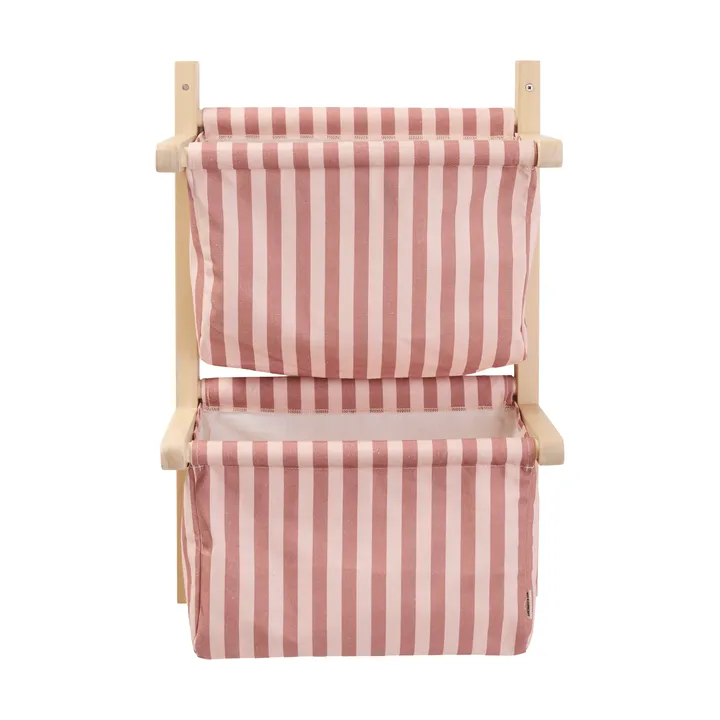 Opbergmand rand - Bruinroze, 40x19x60 cm - Kid's Concept