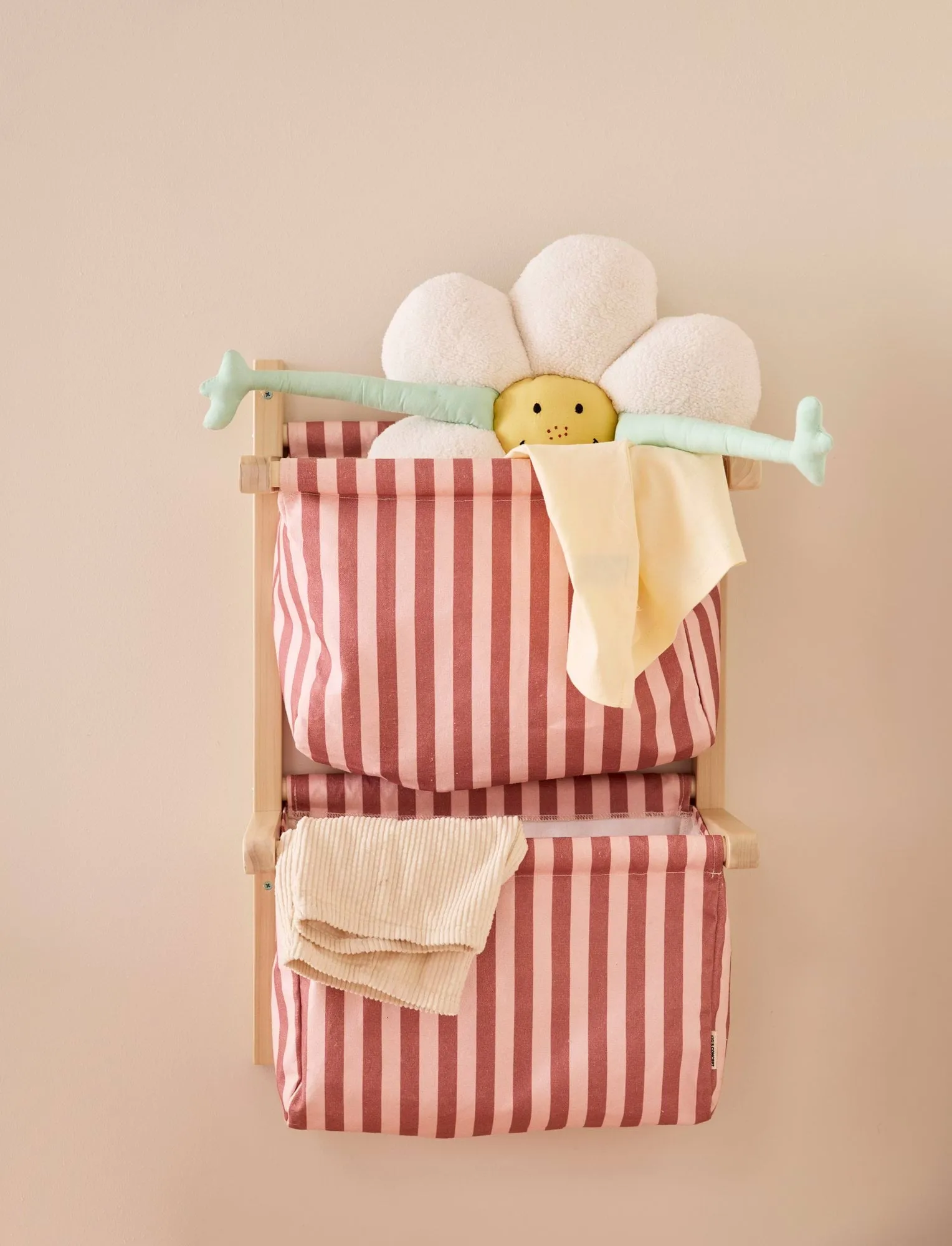 Opbergmand rand, Bruinroze, 40x19x60 cm Kid's Concept