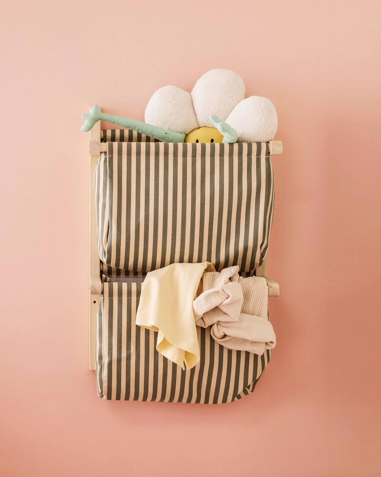 Opbergmand rand, Groen, 40x19x60 cm Kid's Concept