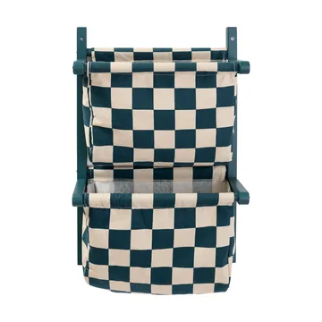 Opbergplank ruit - Blauwgroen, 40x19x60 cm - Kid's Concept