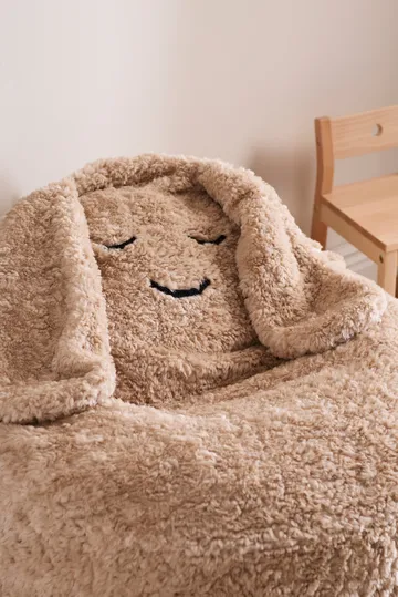 Snuggle zitzak - Beige, Ø80x50 cm - Kid's Concept