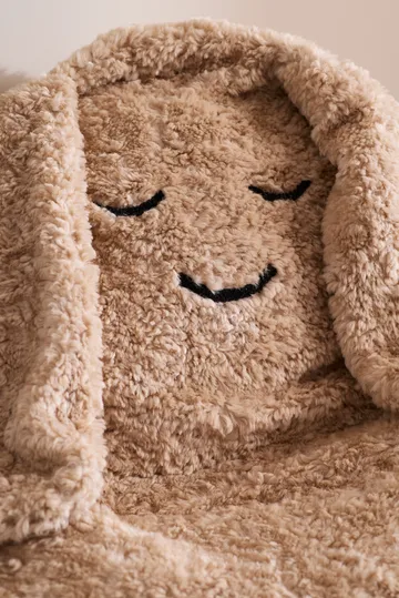 Snuggle zitzak - Beige, Ø80x50 cm - Kid's Concept