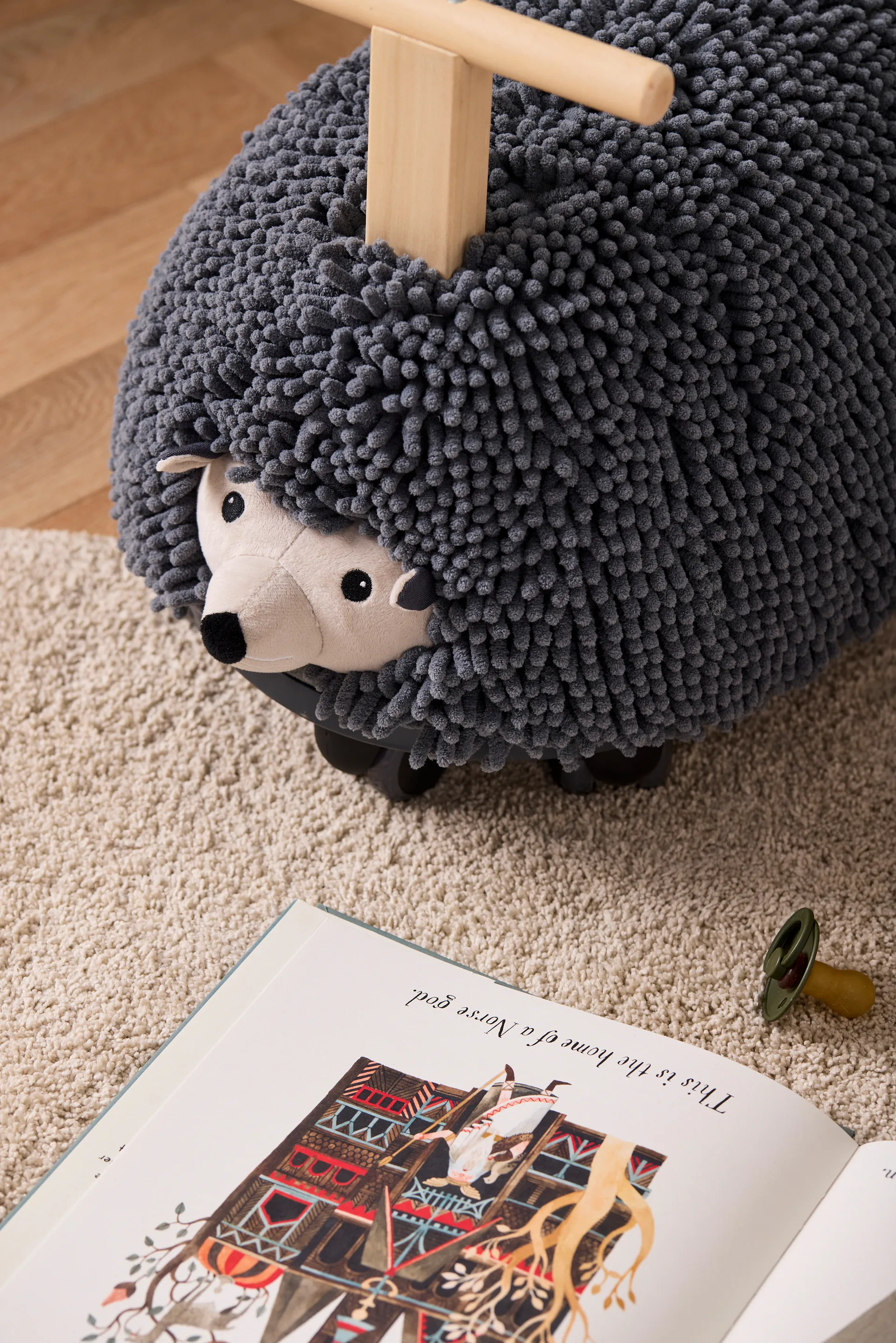 Speelkussen egel, Edvin Kid's Concept
