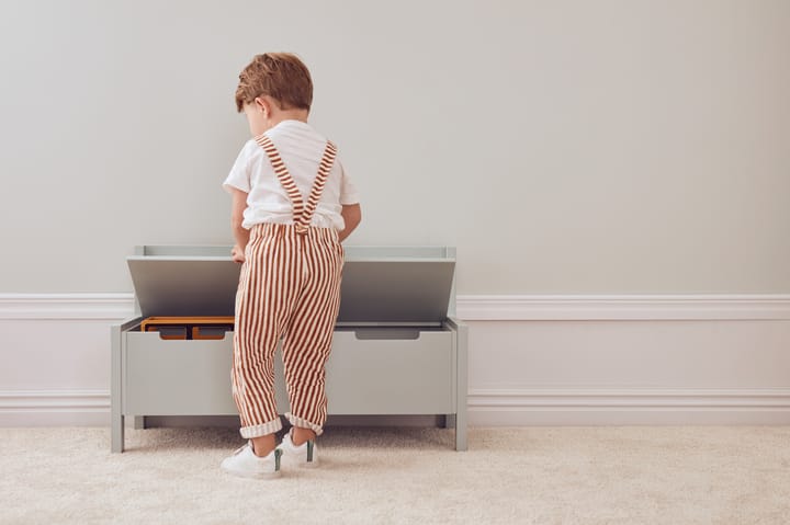Star bank met opbergruimte, Lichtgroen Kid's Concept