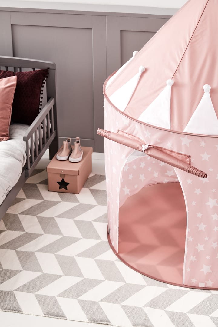 Star tent 100x130 cm, Roze Kid's Concept