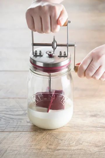 Kilner boterkarn - Helder-rood, 1 L - Kilner