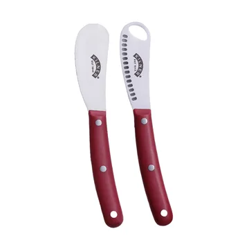 Kilner botermessen set - Rood-roestvrij staal - Kilner