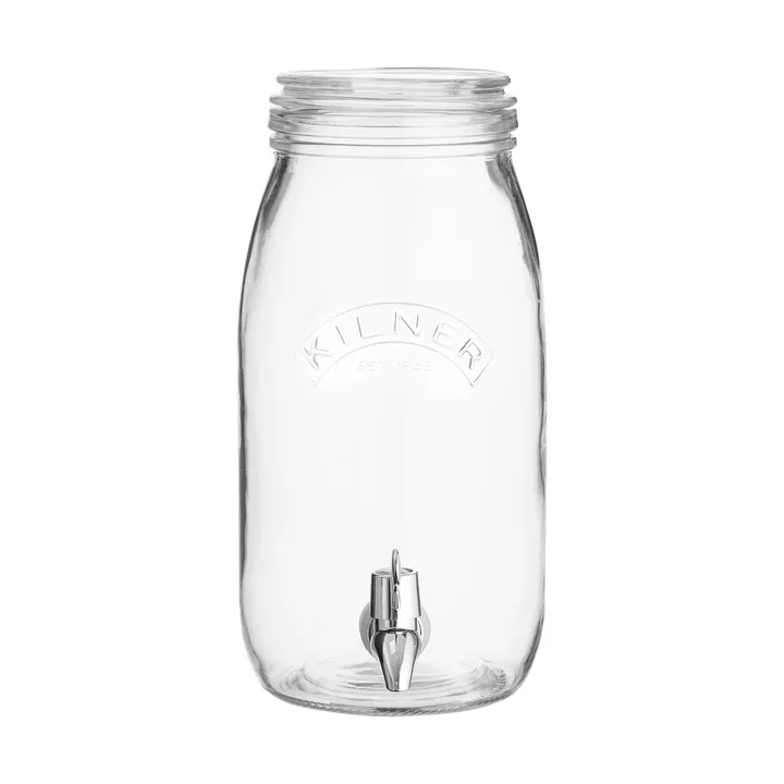 Kilner drankdispenser met tapkraan - Helder, 3 L - Kilner