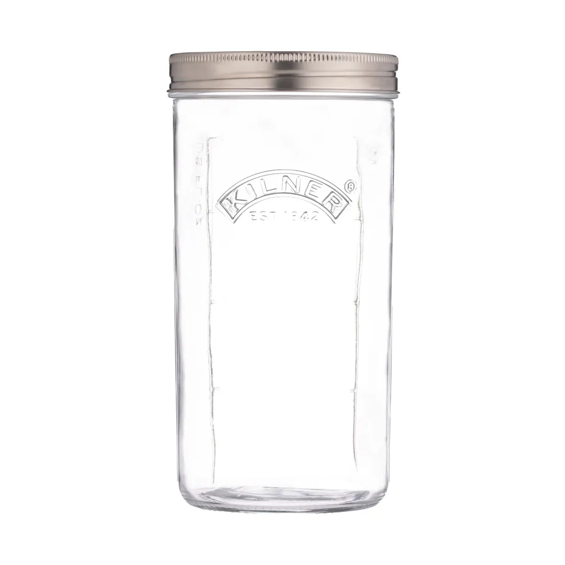 Kilner fermentatieset, Helder-roestvrij staal, 1 L Kilner