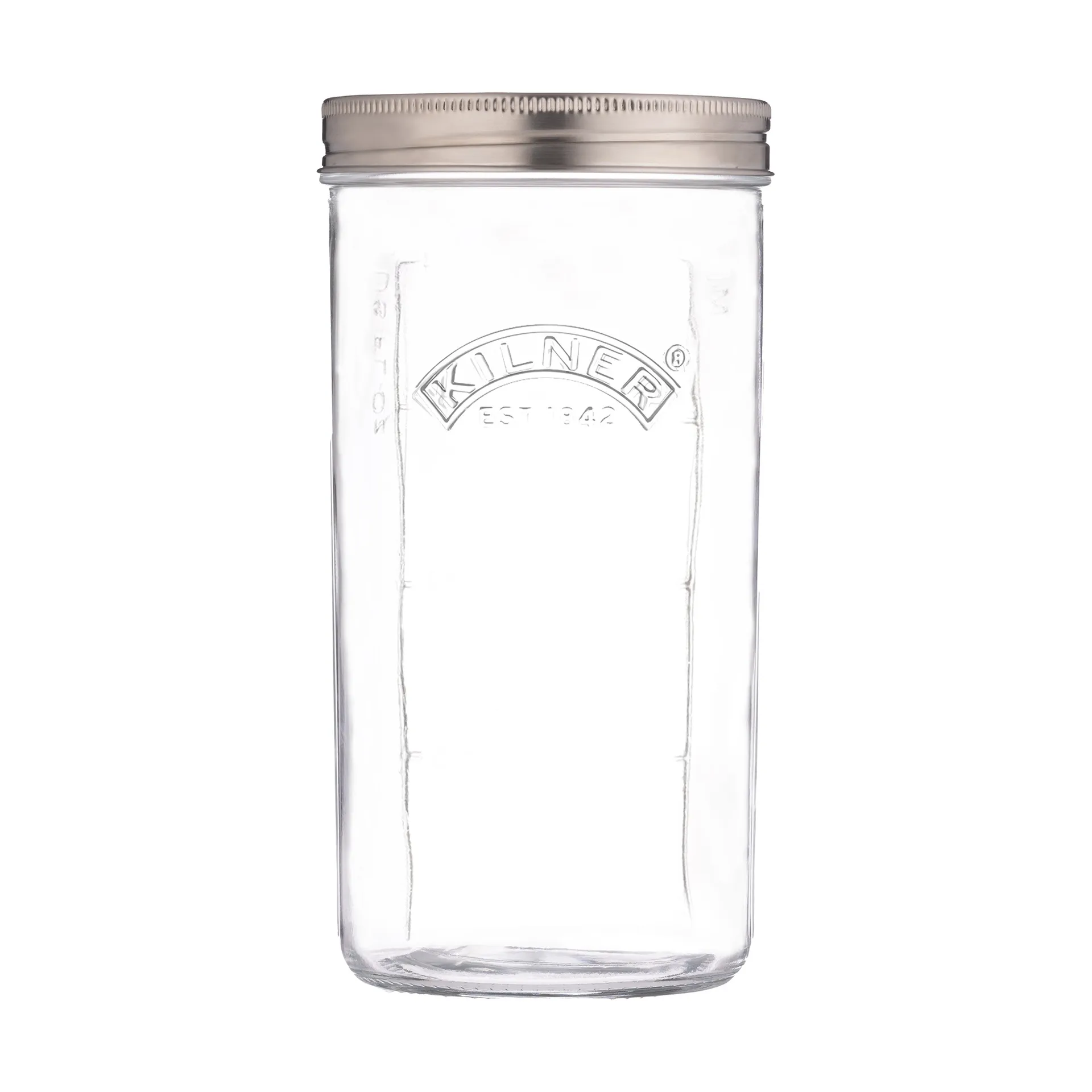 Kilner fermentatieset, Helder-roestvrij staal, 1 L Kilner