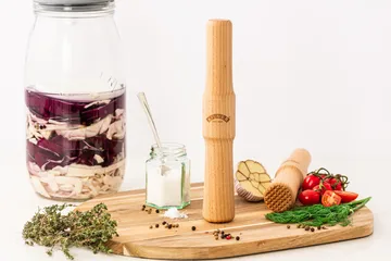 Kilner fermentatiestamper - Licht hout - Kilner