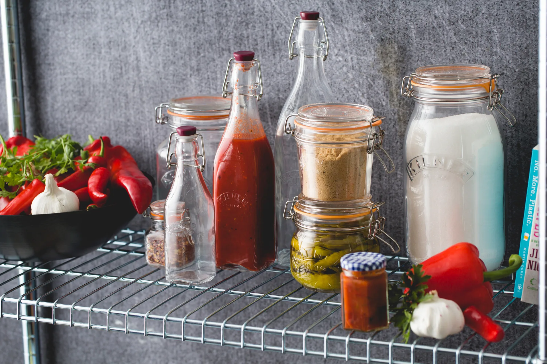 Kilner fles met beugelsluiting, Helder, 0,55 L Kilner