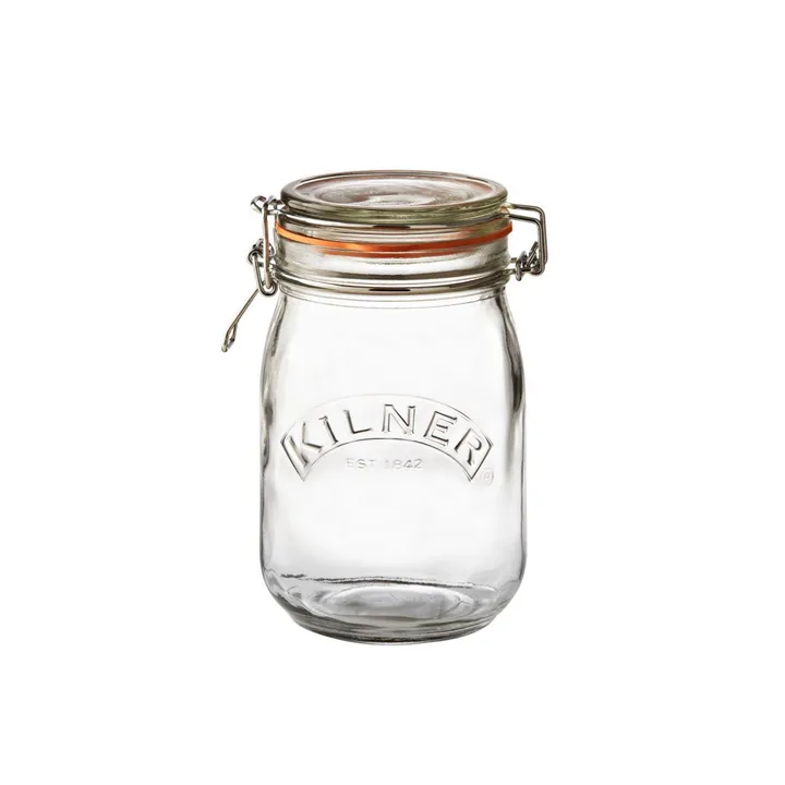 Kilner fles met beugelsluiting - Helder, 1 L - Kilner