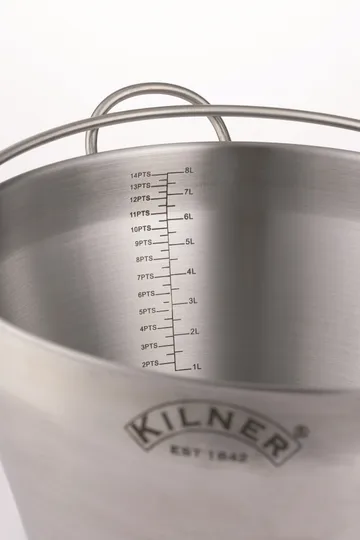 Kilner FRESH koelkastkan - Helder-grijs, 1,2 L - Kilner