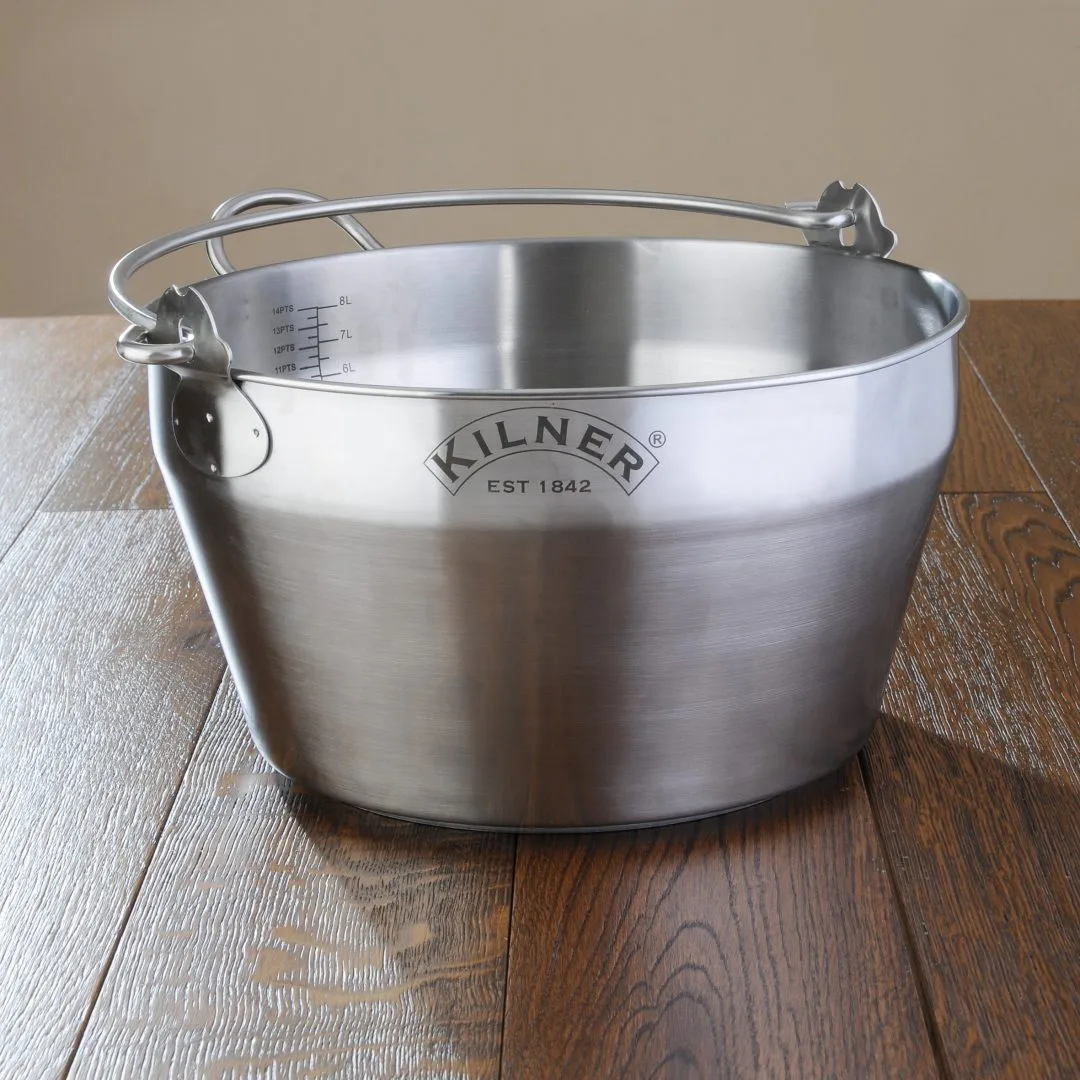 Kilner FRESH koelkastkan, Helder-grijs, 1,2 L Kilner