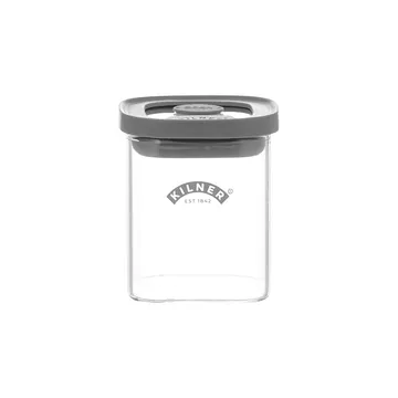Kilner FRESH kruidenpot vierkant - Helder-grijs, 160 ml - Kilner