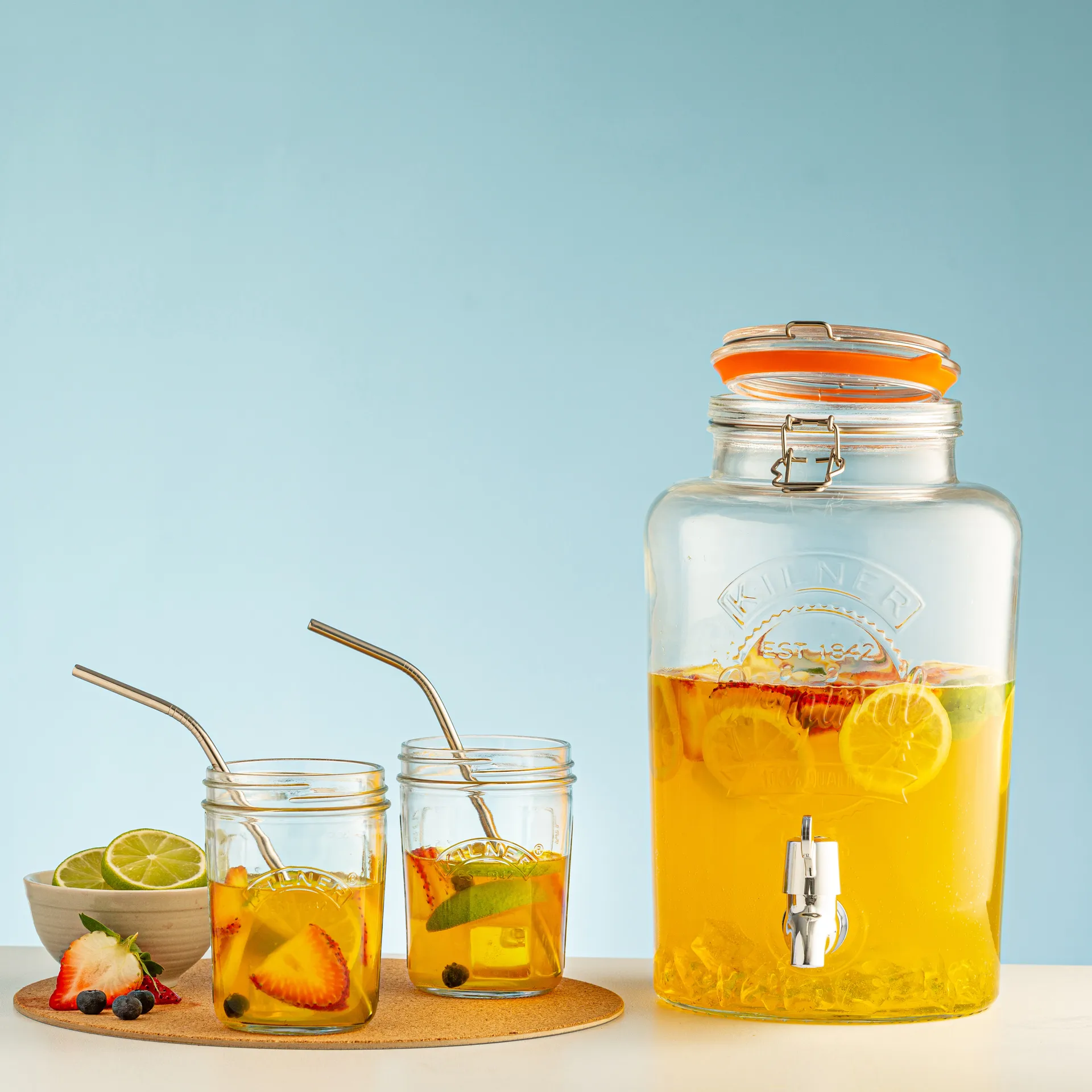 Kilner glazen container met kraan 5 l, Transparant Kilner