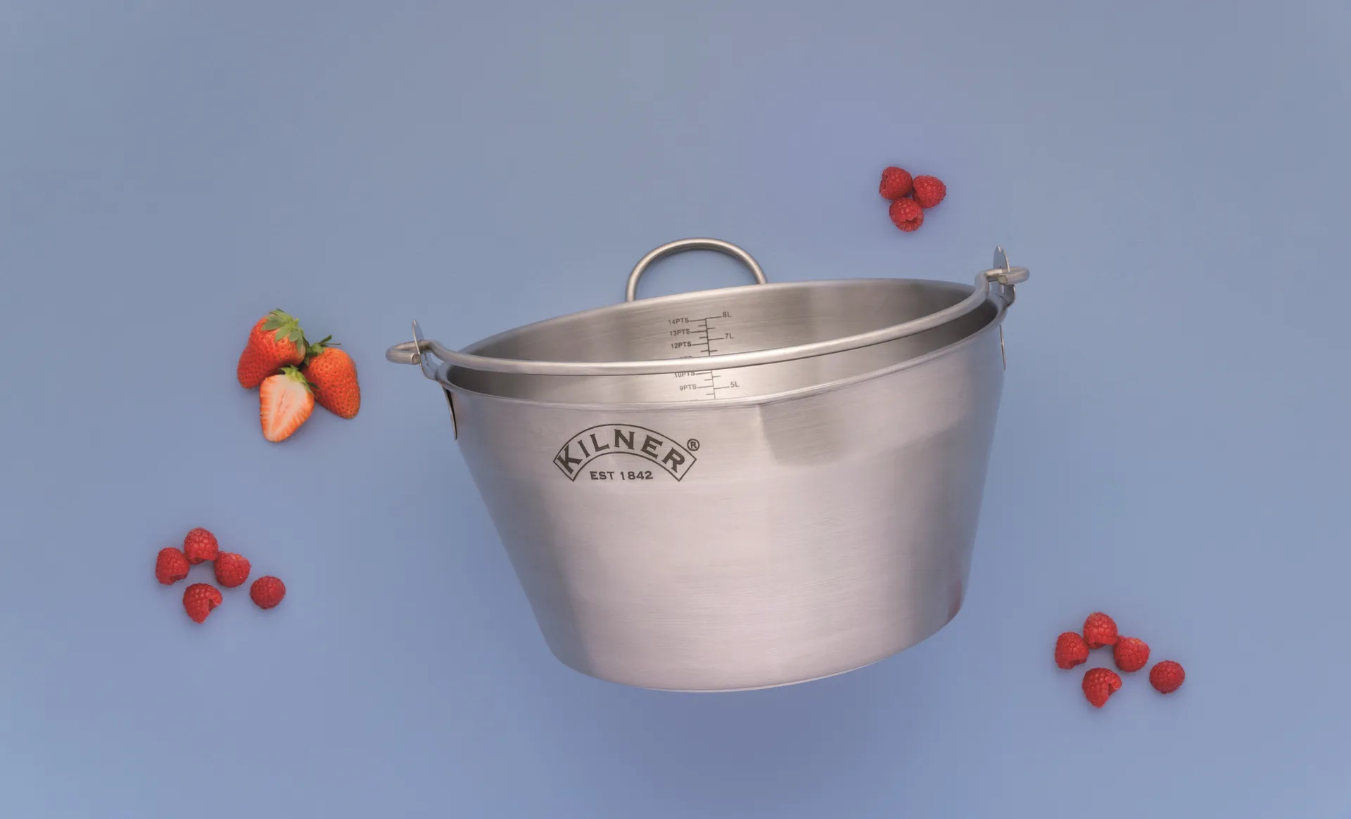 Kilner jam pan, Roestvrij staal Kilner