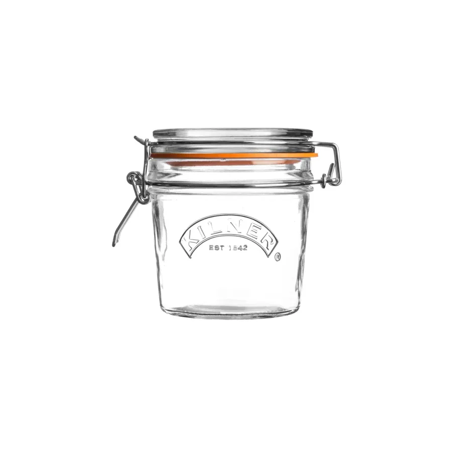 Kilner ronde pot met beugelsluiting, Helder, 1 L Kilner