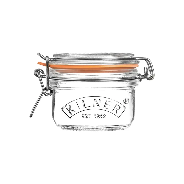 Kilner ronde pot met beugelsluiting - Helder, 125 ml - Kilner