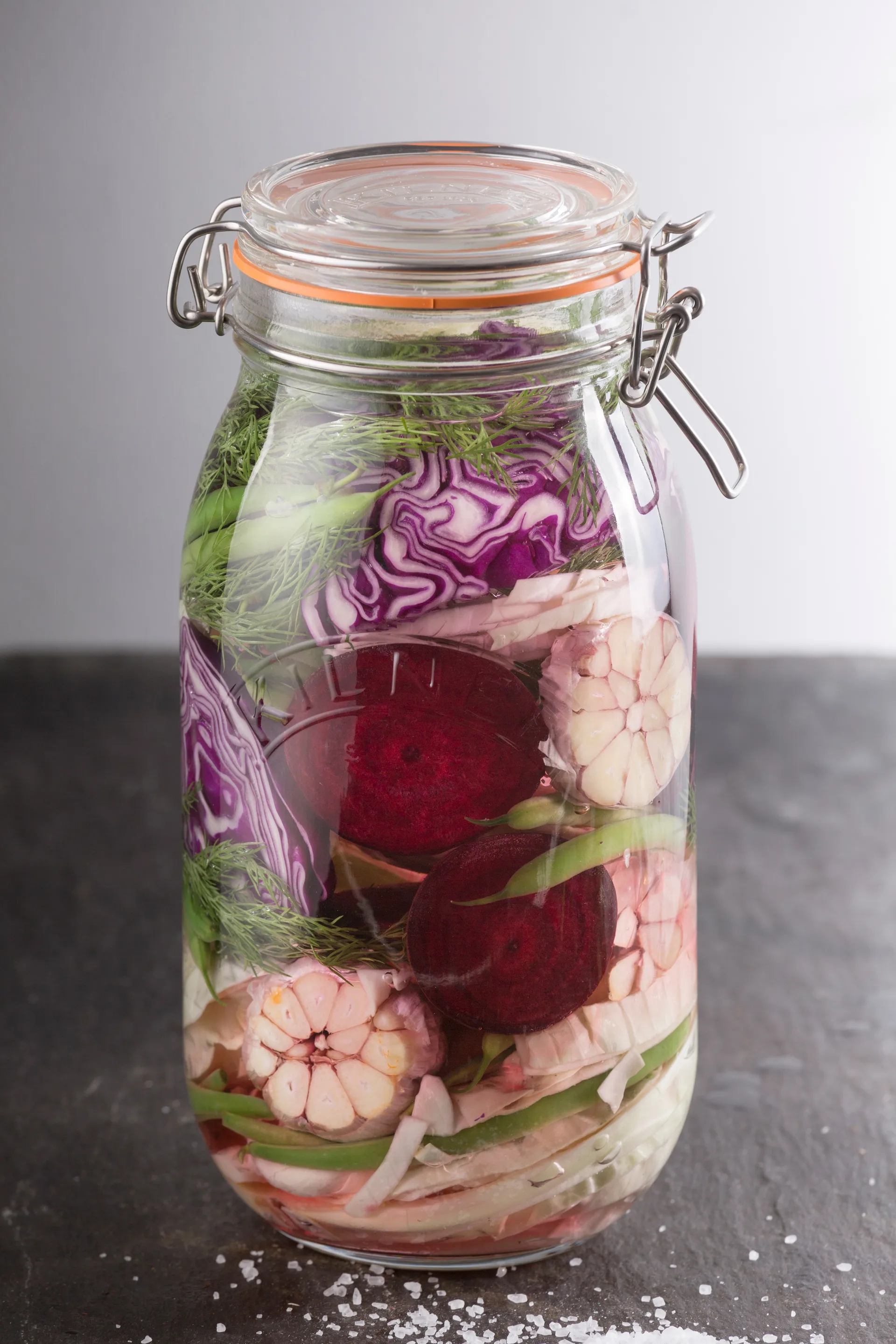 Kilner ronde pot met beugelsluiting, Helder, 1,5 L Kilner