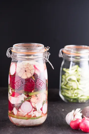 Kilner ronde pot met beugelsluiting - Helder, 1,5 L - Kilner