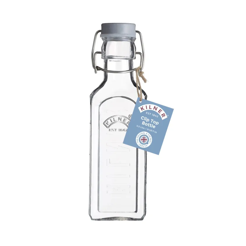 Kilner ronde pot met beugelsluiting, Helder, 2 L Kilner