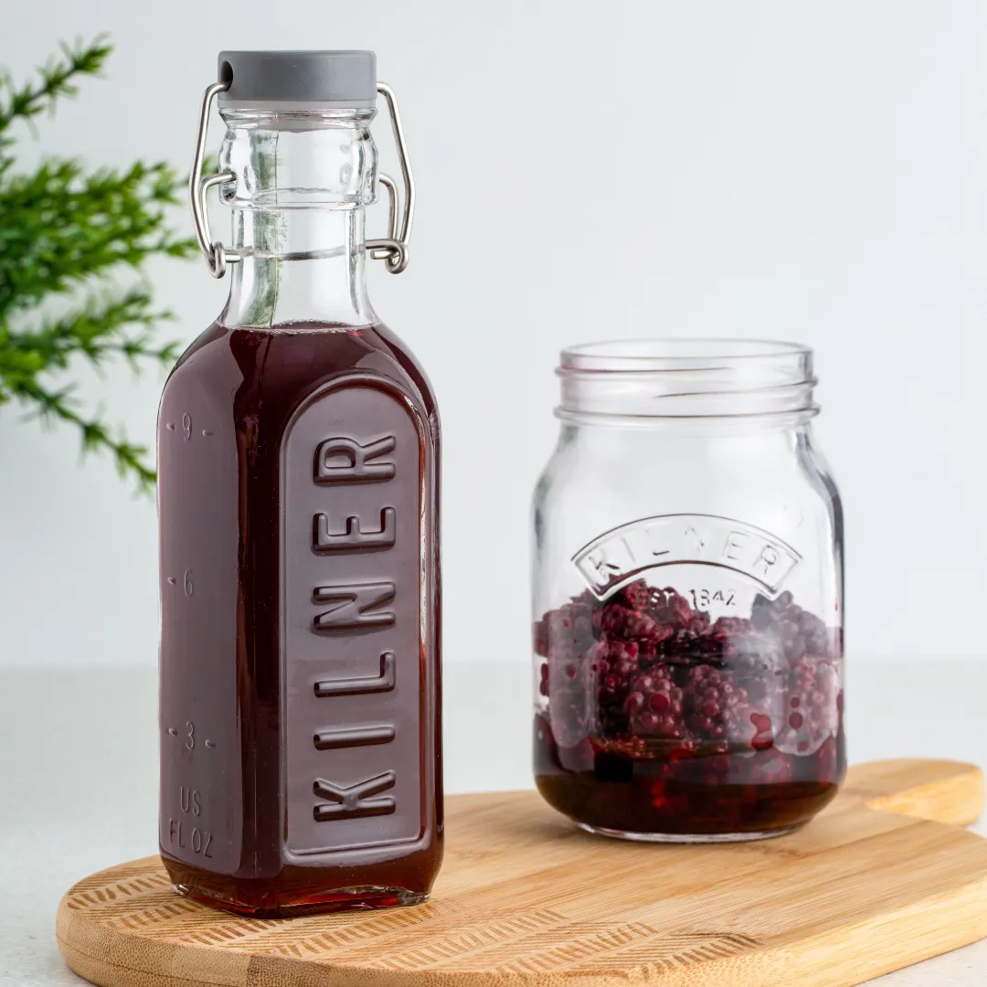 Kilner ronde pot met beugelsluiting, Helder, 2 L Kilner