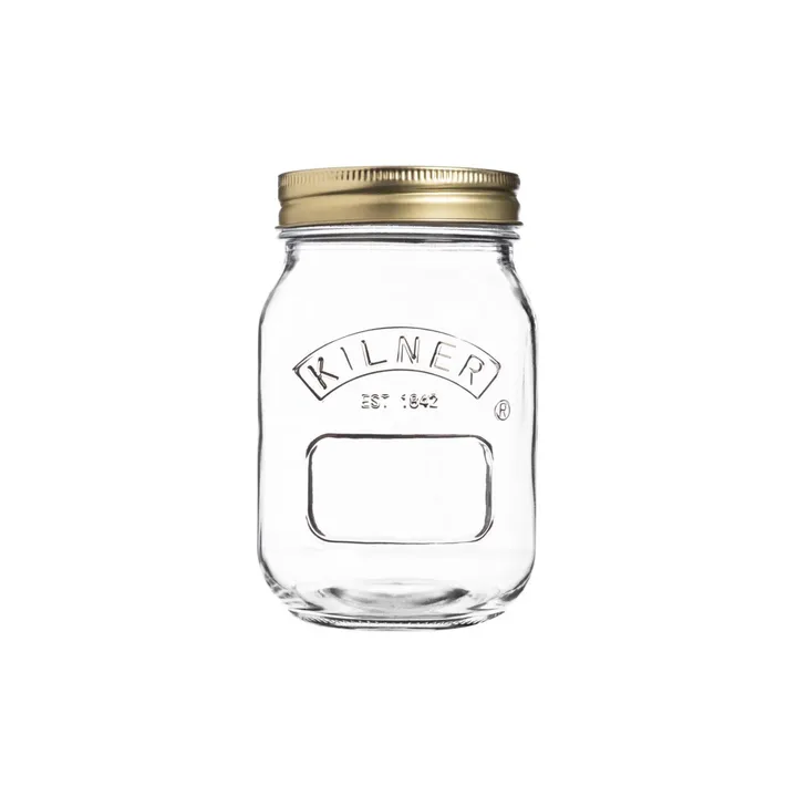 Kilner ronde weckpot - Helder-goud, 0,5 L - Kilner