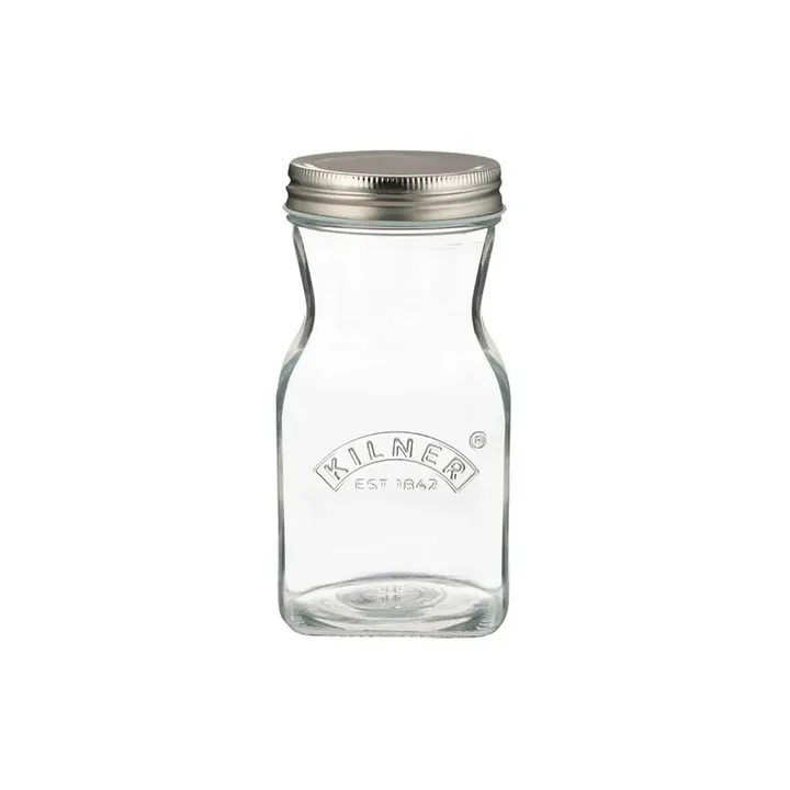 Kilner sap- en sausfles - Helder-roestvrij staal, 0,5 L - Kilner