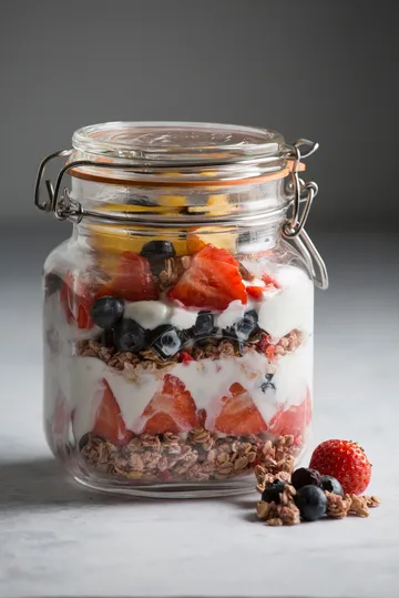 Kilner vierkante weckpot met beugelsluiting - Helder, 1 L - Kilner