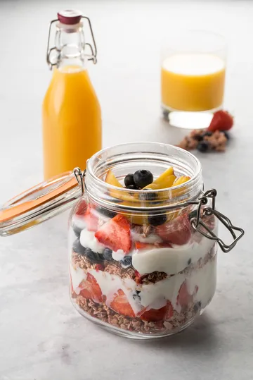Kilner vierkante weckpot met beugelsluiting - Helder, 1 L - Kilner