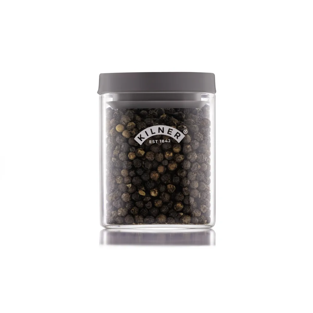 Kilner vierkante weckpot met beugelsluiting, Helder, 2 L Kilner