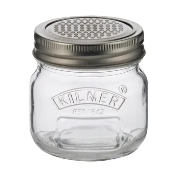 Kilner voorraadpot met raspschijf - Zilver-helder, 250 ml - Kilner