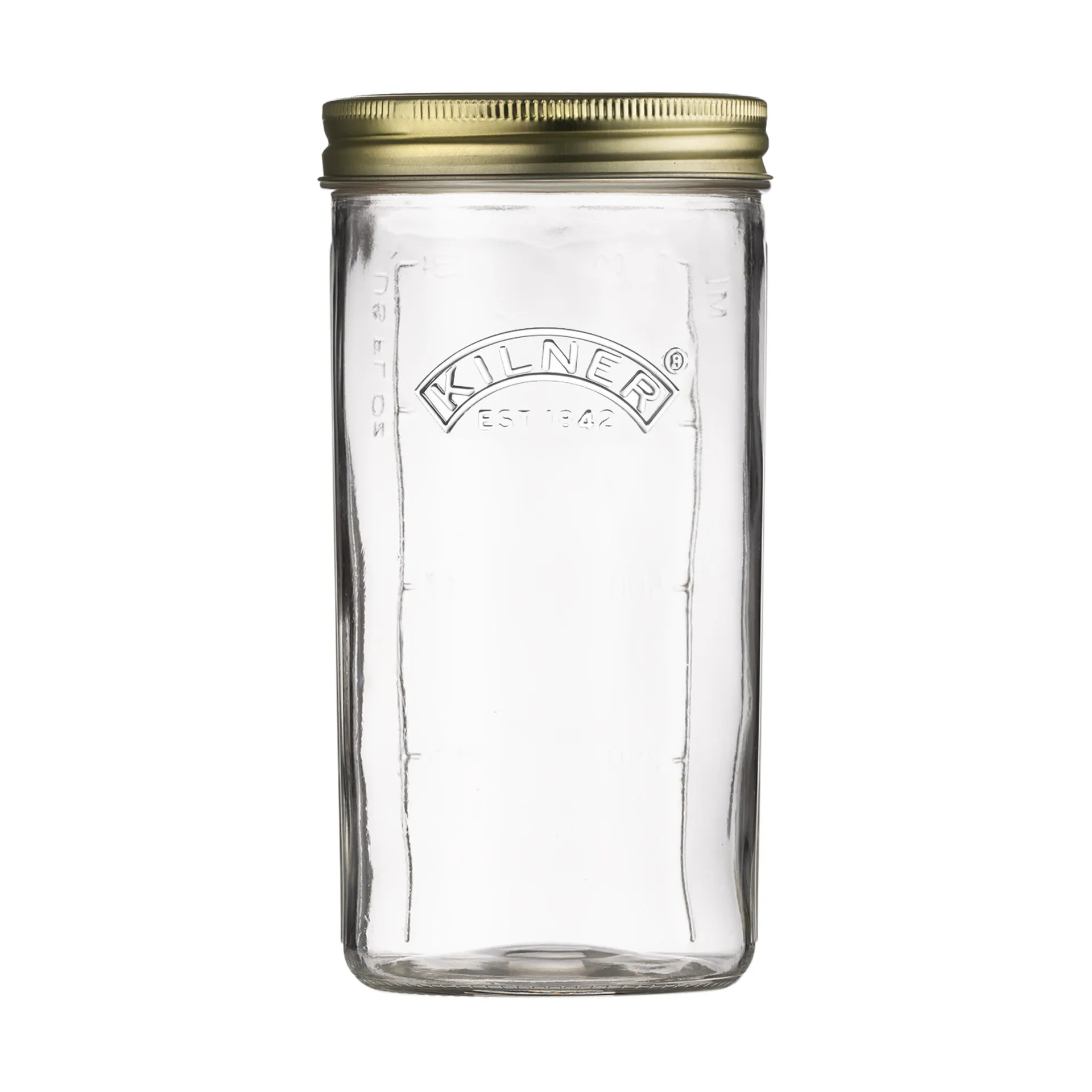Kilner WIDE weckpot, Helder-goud, 1 L Kilner