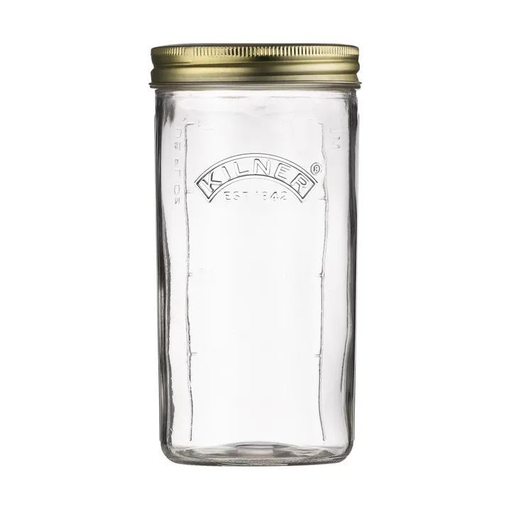 Kilner WIDE weckpot - Helder-goud, 1 L - Kilner