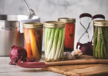 Kilner WIDE weckpot - Helder-goud, 1 L - Kilner