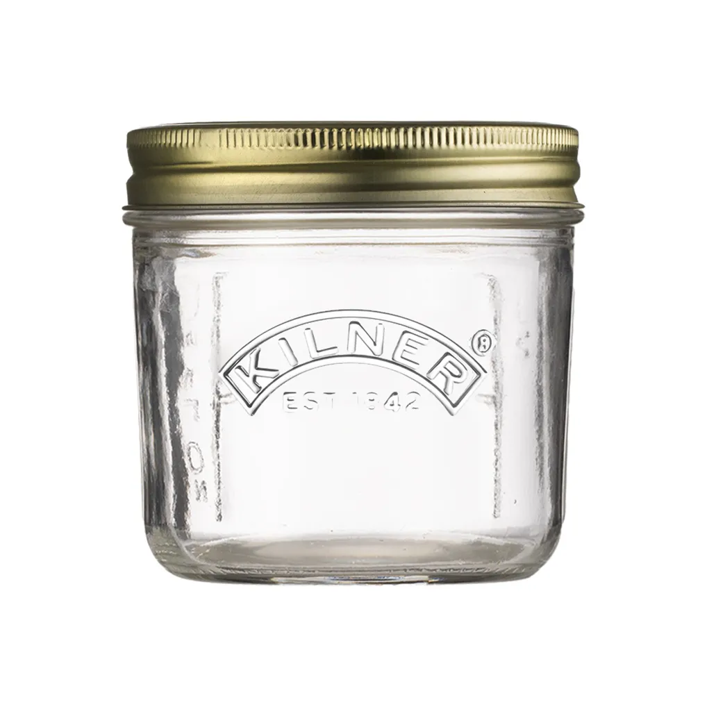 Kilner WIDE weckpot, Helder-goud, 200 ml Kilner