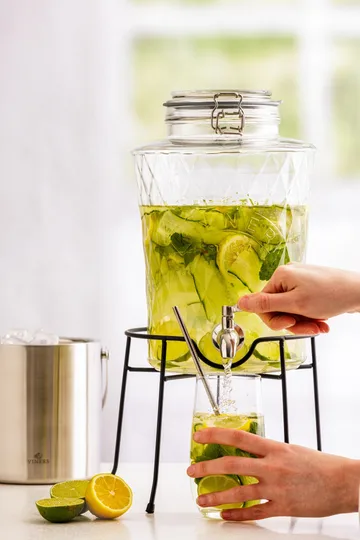 Kilner zeefpot set - Helder-roestvrij staal, 0,5 L - Kilner